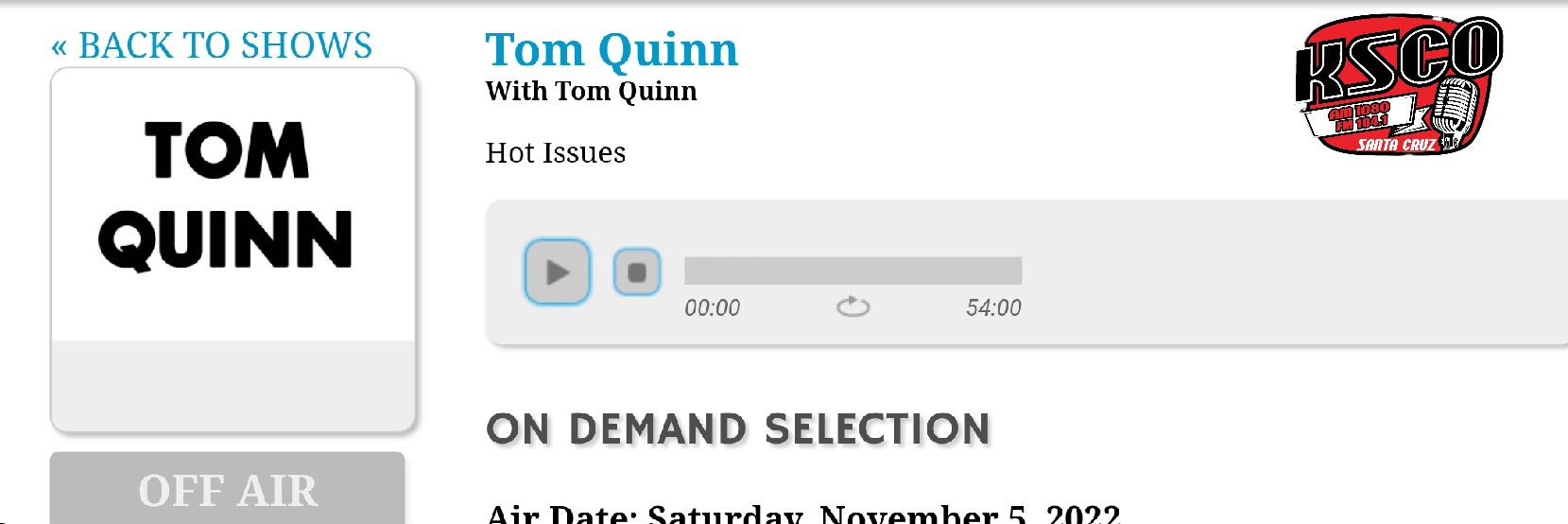 Talking ViroLIEgy with Tom Quinn