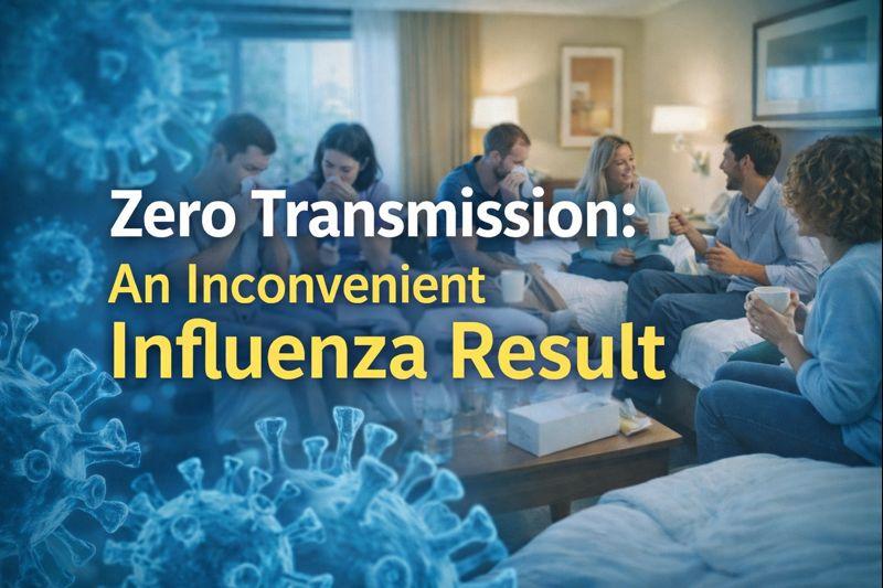 Zero Transmission: An Inconvenient Influenza Result